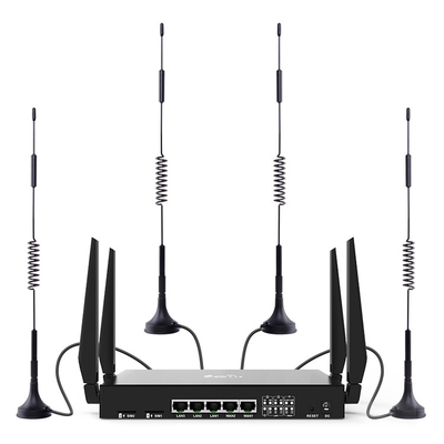 4g LTE OpenWRT Unlocked Dual Sim Card Router With Carrier Aggregation
