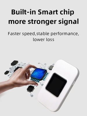 Lightweight Portable 4G Mobile Hotspot With Secure Wifi 150Mbps LTE Upload For Multi Device Connectivity