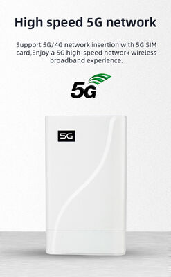 White Wifi6 Network Device 190 X 125 X 30mm Designed for Business Wireless Networks Offering Enhanced Speed and Coverage
